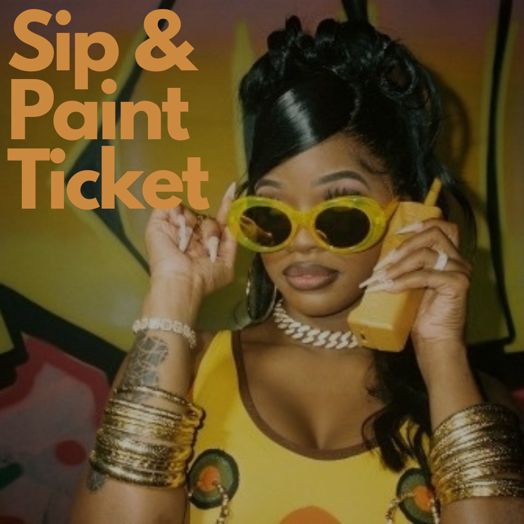 Sip & Paint Ticket Playlist Eats